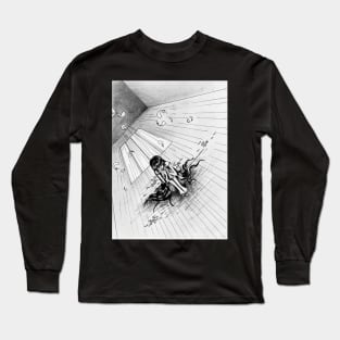 Drawing of a lonely girl 2005 Long Sleeve T-Shirt